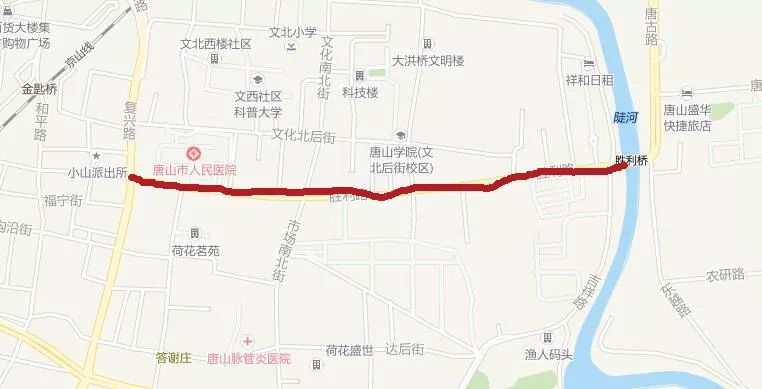 唐山交广为您奉上唐山易拥堵,事故多发和施工路段地图