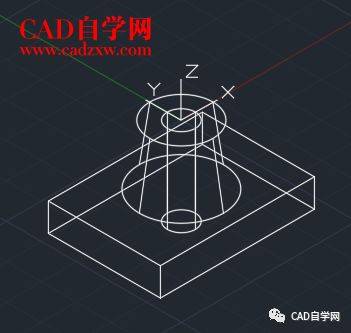 cad三维实战练习1及建模详细过程