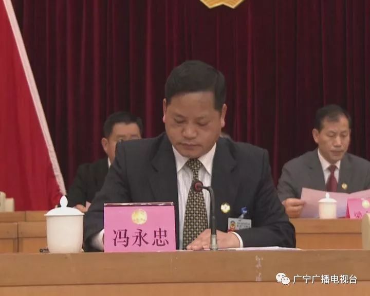 县委书记袁海平,县委副书记,县长黄靖,县人大常委会主任冯永忠等县委