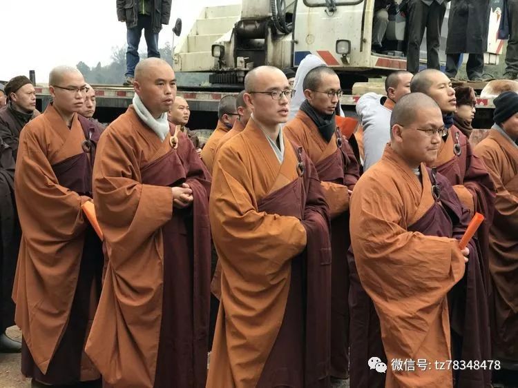 今日头条智者大师天台开山第一道场佛陇修禅寺大雄宝殿昨日上梁