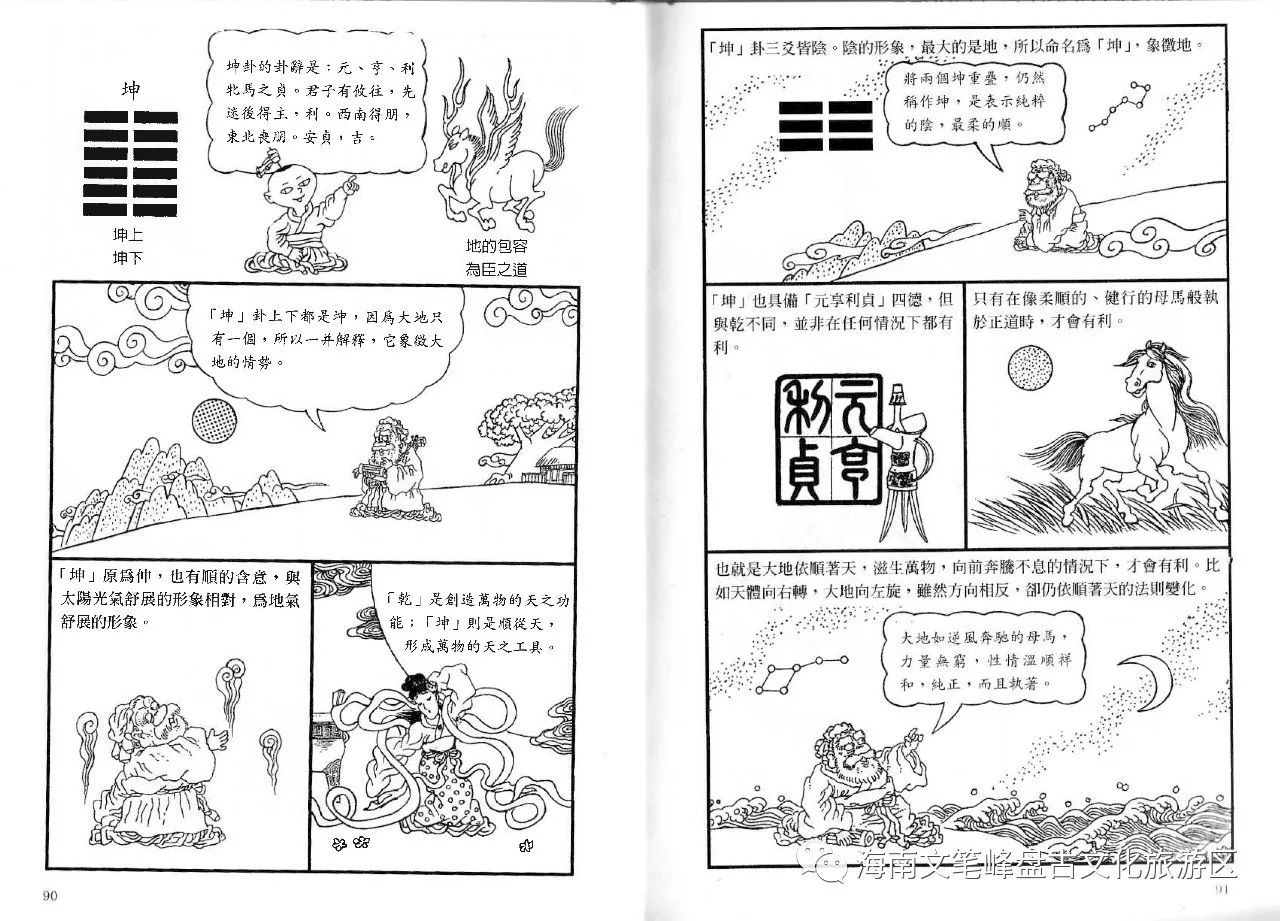 漫画易经六十四卦包络万千智慧