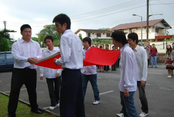 马来西亚英迪国际大学举办联欢会与中国留学生共贺中秋庆国庆