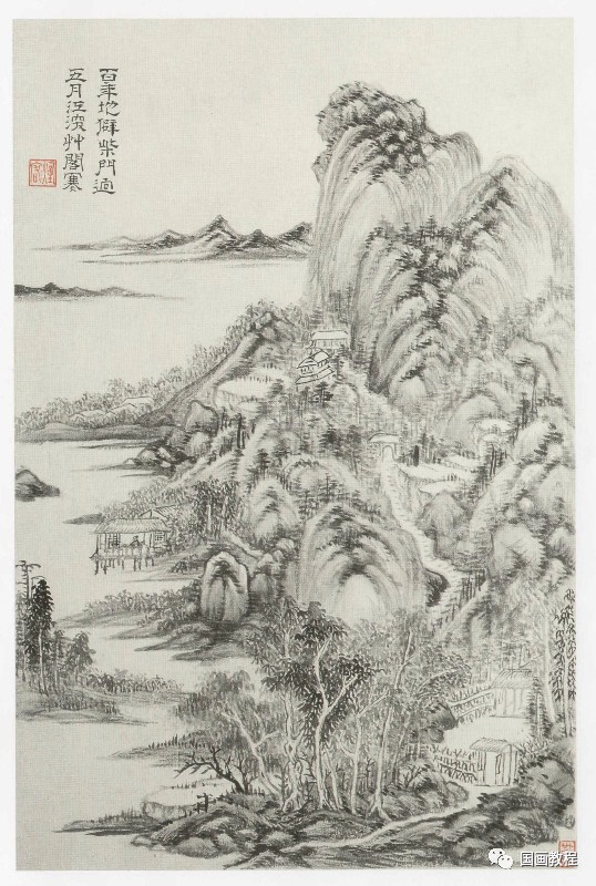 四王画派山水画作精品中的精品,快来欣赏吧