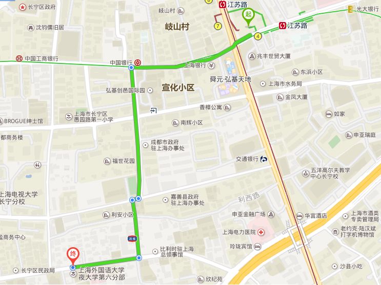 江苏路地铁站-1口