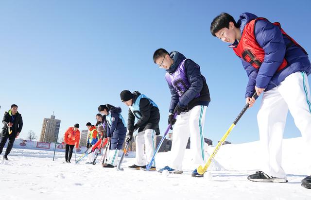 为刚刚开始寒假生活的孩子们量身定做的"青春迎冬奥 寒假冰雪乐"雪地