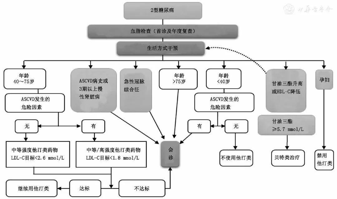 专家共识:他汀类药物治疗2型糖尿病血脂要点