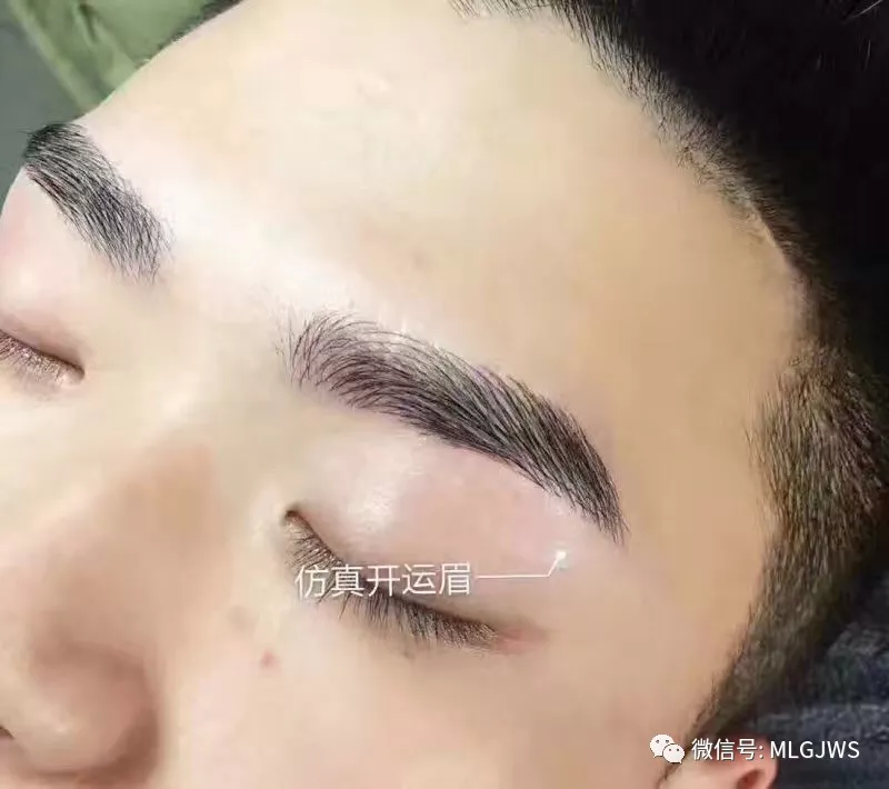 看过来丨任何纹绣师都躲不过的男士眉操作技巧与详细操作手法