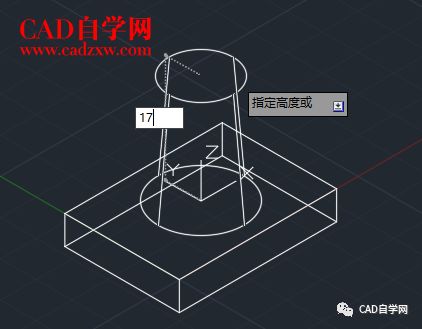 cad三维实战练习1及建模详细过程