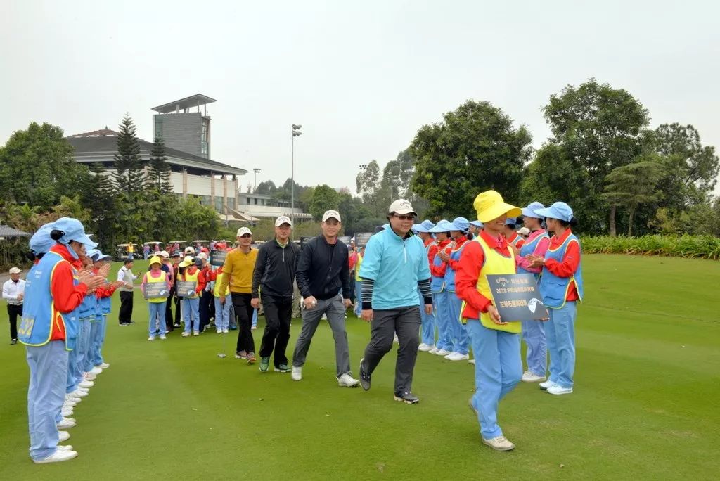 广州九龙湖会员高尔夫球队