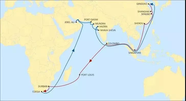 地中海航运为一家港口出"推荐函"