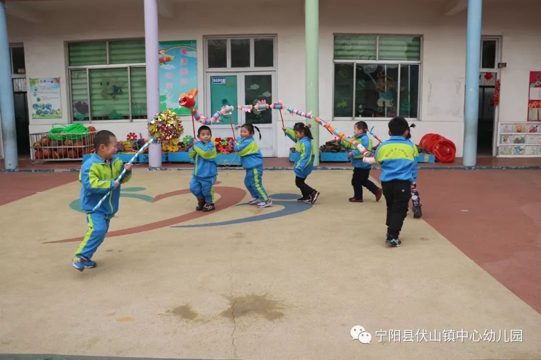 【宁阳县伏山镇中心幼儿园】缤纷多彩迎新春(四)——传承传统文化