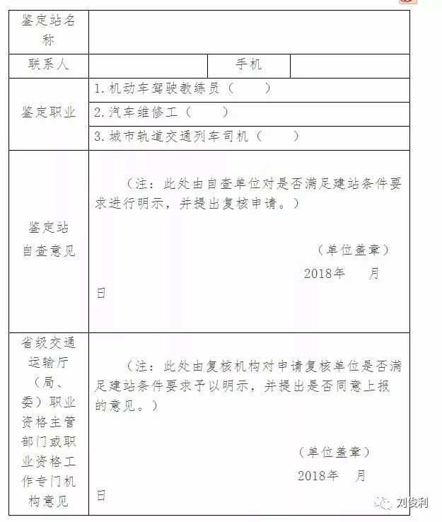 机动车驾驶教练员职业技能鉴定站建站条件试行