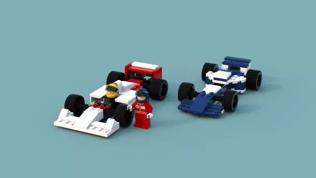 用乐高lego来回顾f1赛车发展简史