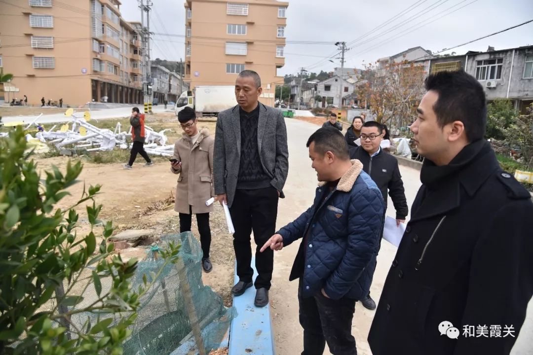 霞关镇各村居垃圾革命迎月考镇人大主席林健程带队督导