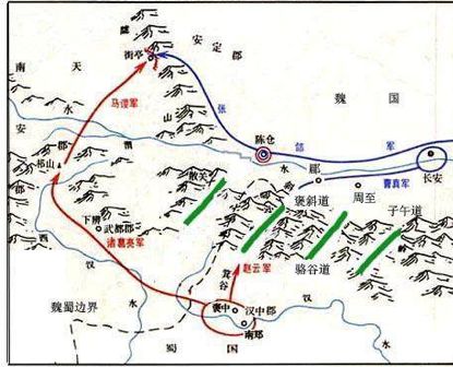 汉高祖刘邦从汉中发兵与项羽争雄时,扬言明修栈道,指的就是这些.