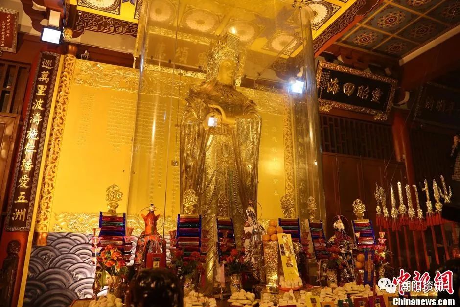323公斤黄金打造的湄洲妈祖金像,价值1亿!