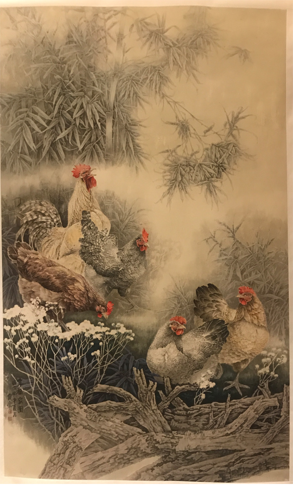 区委宣传部副部长张辉,著名画家左进伟等参观展览后给予了高度评价