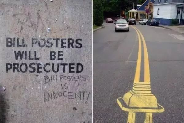 创意街头|让你会心一笑的街头艺术!