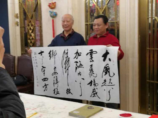 副主席冯青春,边宝华,副秘书长崔兰风,王占欣,郁建国,艺术总监隋娟娟