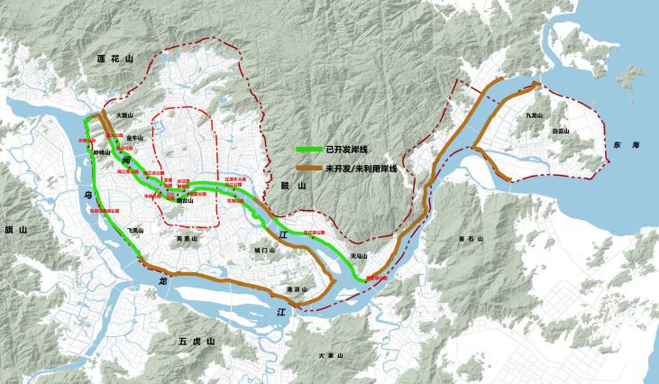 福州水系丰富,主城四区内有107条内河,分属白马河,晋安河,磨洋河