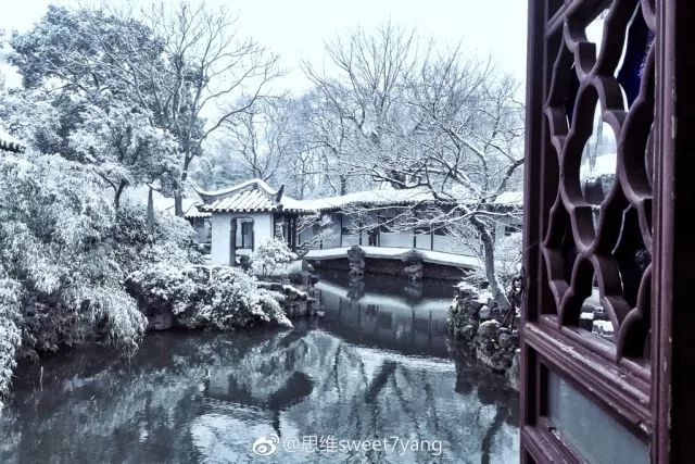 如期而至雪中的苏南美呆了附赠雪景美照