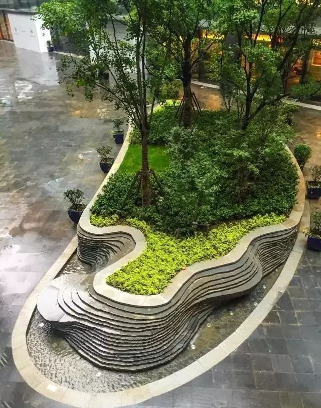 景观设计:树池这样设计,艺术感爆棚!