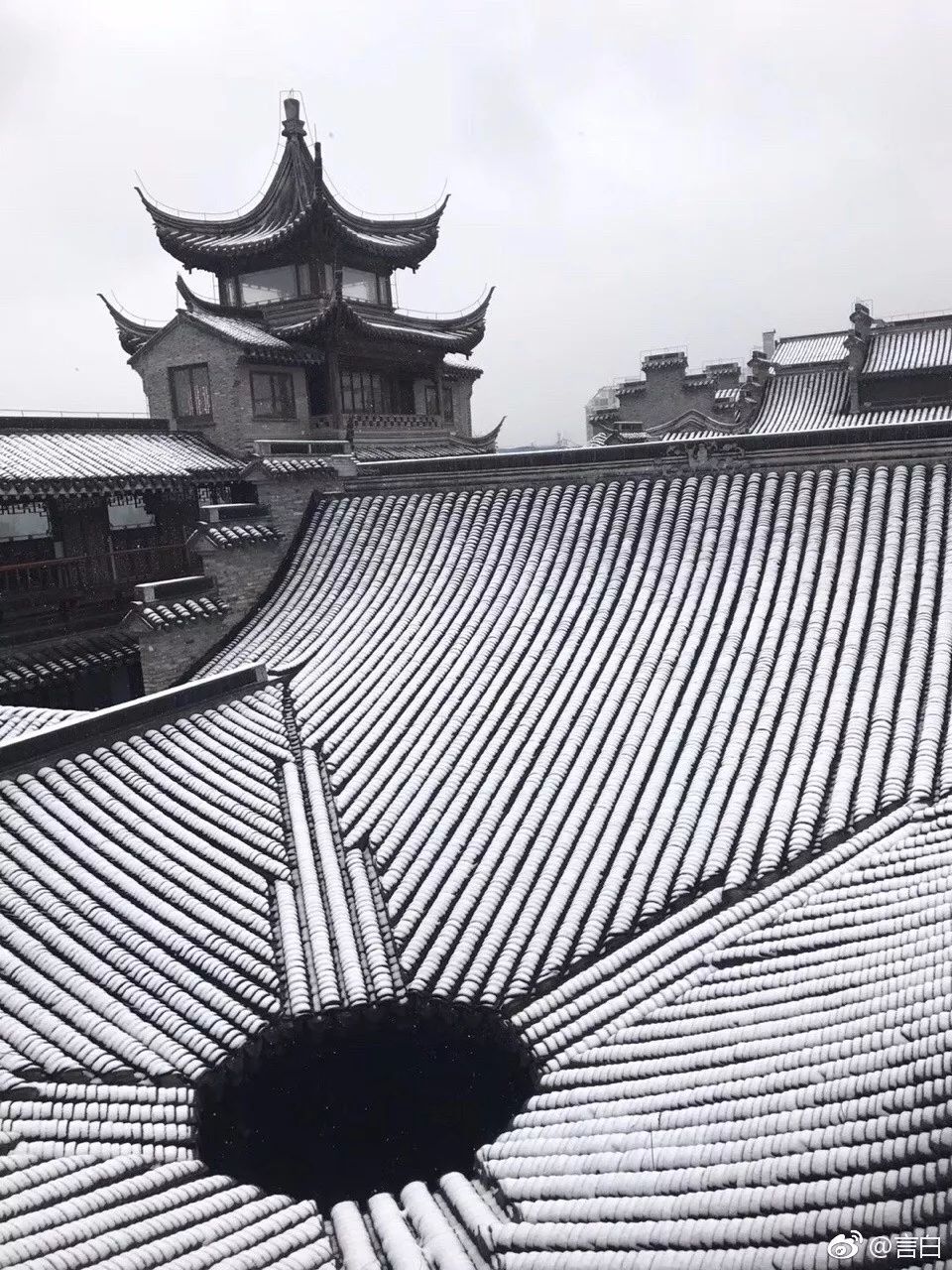 初雪|荟珍屋 【九亭雪景照片征集】亲爱的邻居们,请记录下这难得的一