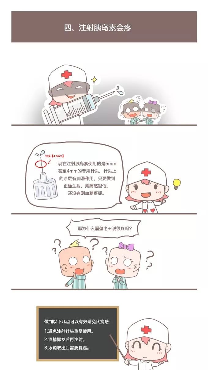 科普漫画丨注射胰岛素的七大误区