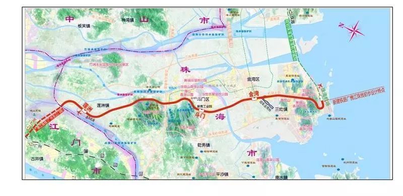 广佛江珠城轨曝光正在最终线路的确定 进入佛山江门