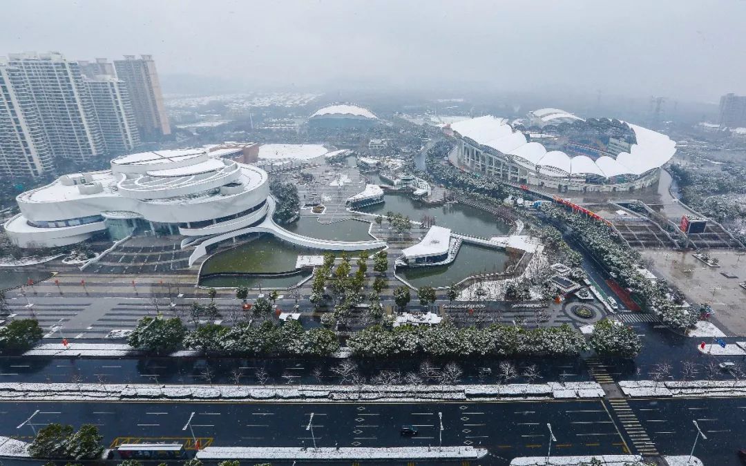 图看昆山雪后鹿城这些你看不见的画面比雪景更美