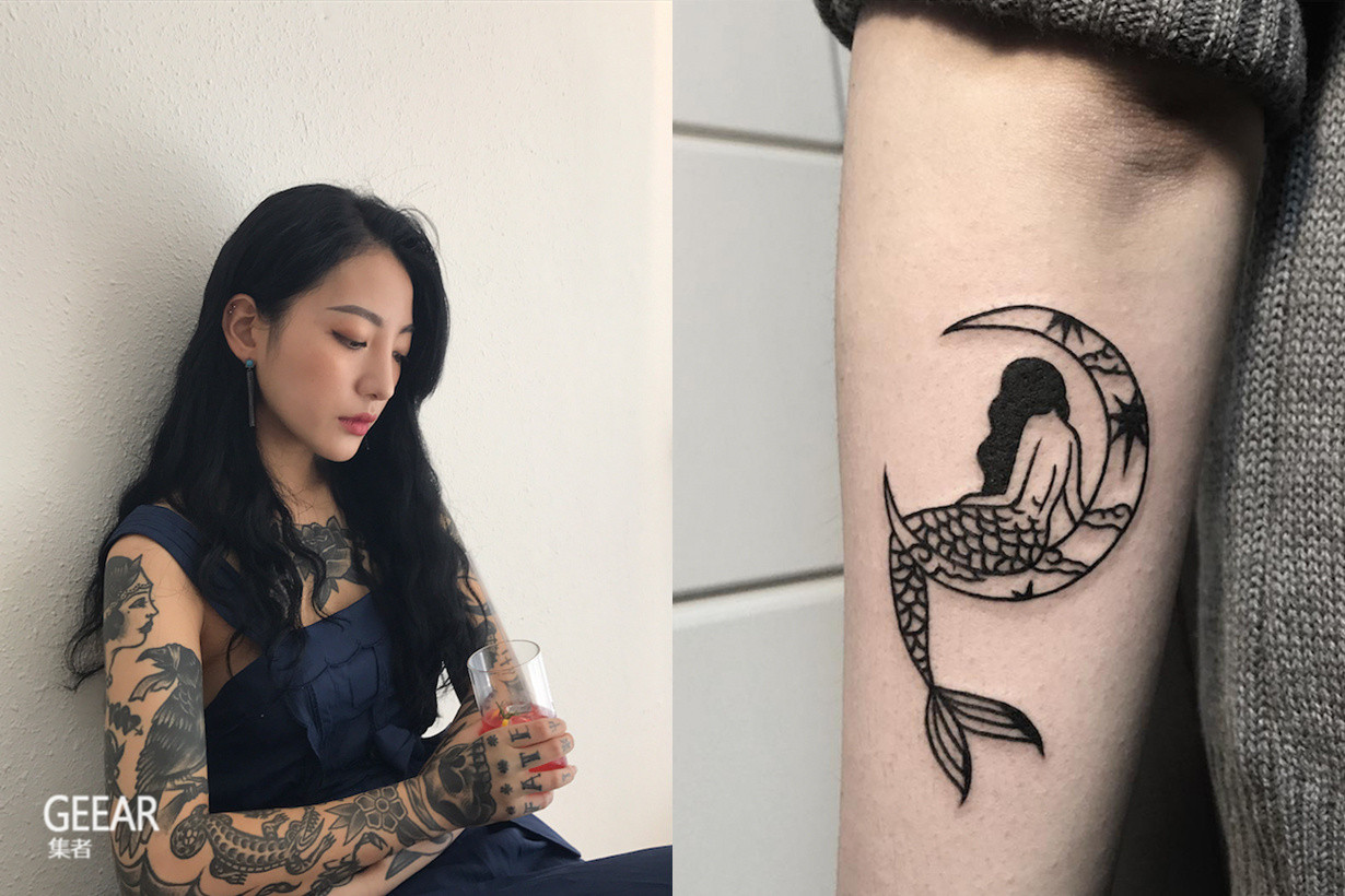 【Tattoo 女神】第42期：“管他们呢，做自己喜欢的事情是最开心的。”_纹身百科 - 纹身大咖
