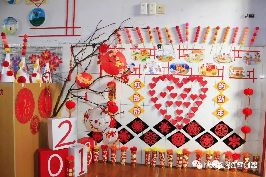 陕州区实验幼儿园春节主题活动丰富多彩
