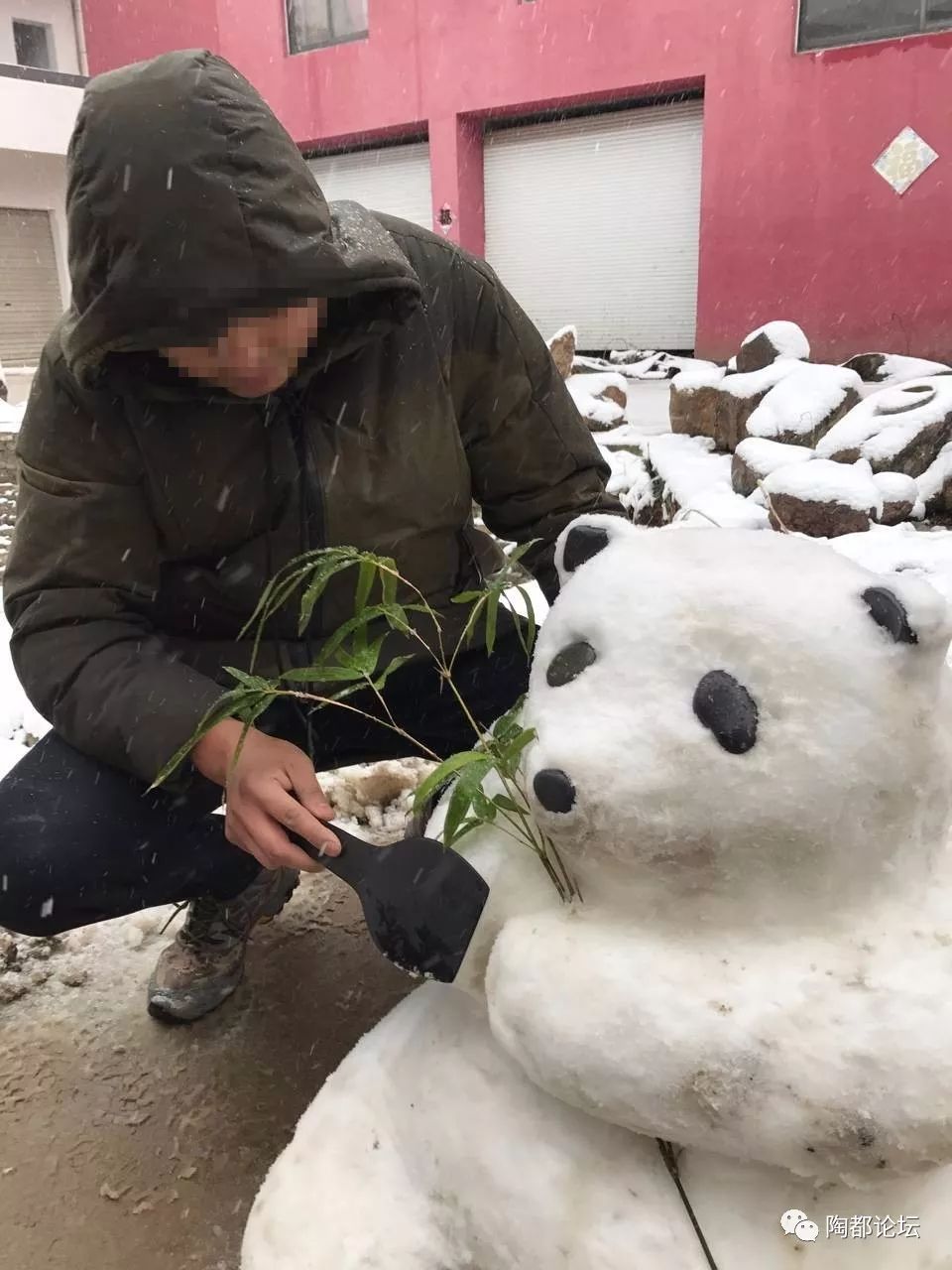 雪人版大熊猫可爱的小狗版雪人朋友圈的神人们,秀了一波神技那些年你