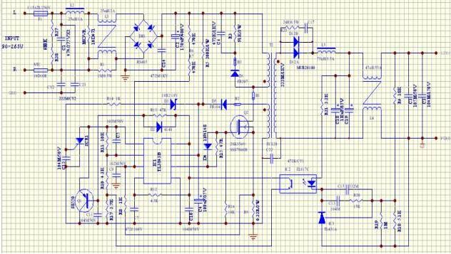 9个开关电源实际项目原理图,pcb,应用说明分析