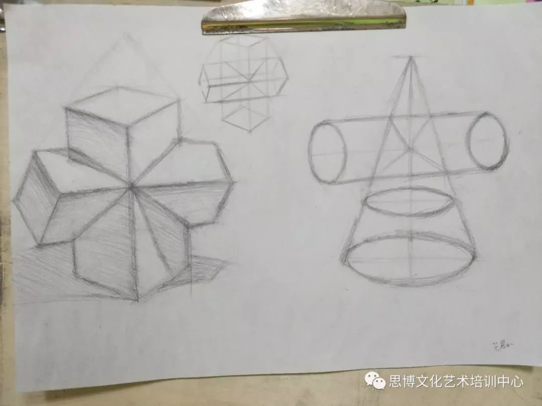 【思博教育美术特长生】为什么学素描一定要从画几何体开始?