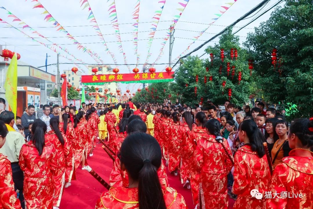 猫摄纪事湄洲妈祖金身巡安大潮汕之西胪镇河溪镇115日记高清多图