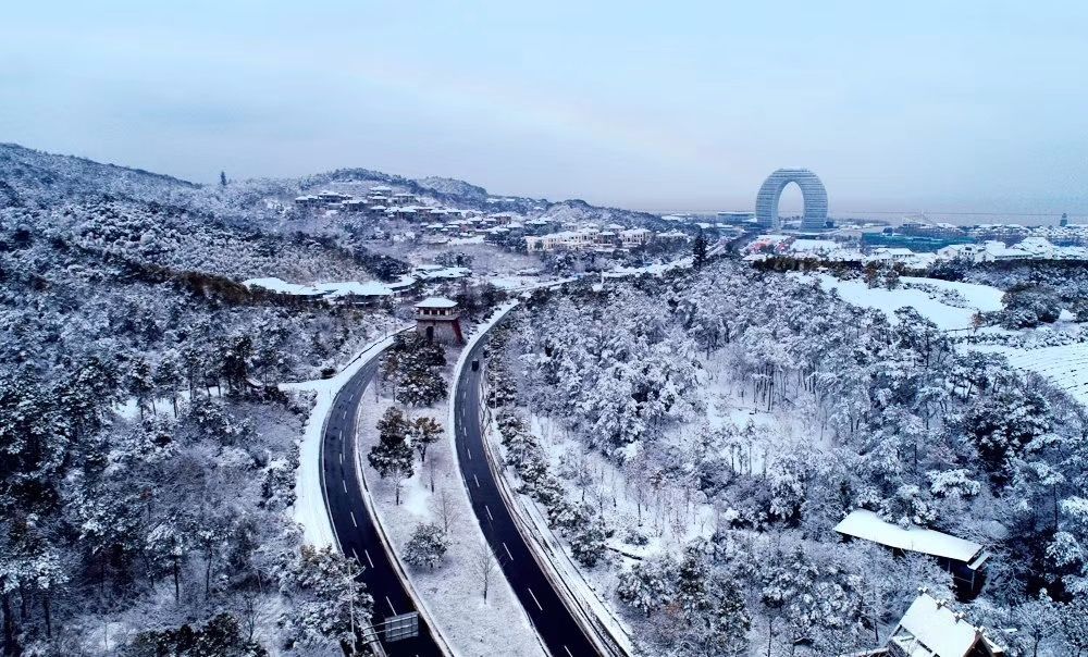 太湖雪景,一大波美照来袭