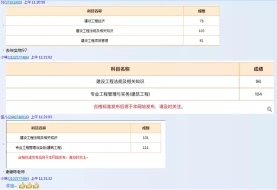 晒成绩单了!网校学员高分通过2017年一级建造师考试!