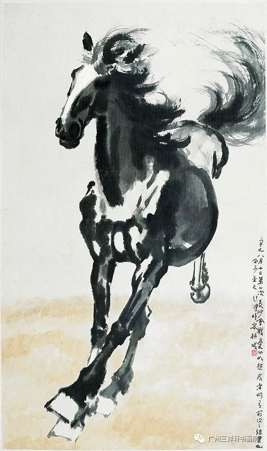 130cmx76cm,1941,徐悲鸿 徐悲鸿纪念馆藏 水印千年—中国水印版画