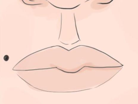 弯弓口,是指嘴巴和弯弓类似,唇形向上,整体嘴唇丰厚,红润.
