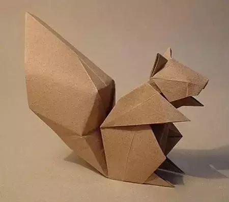 松鼠折纸