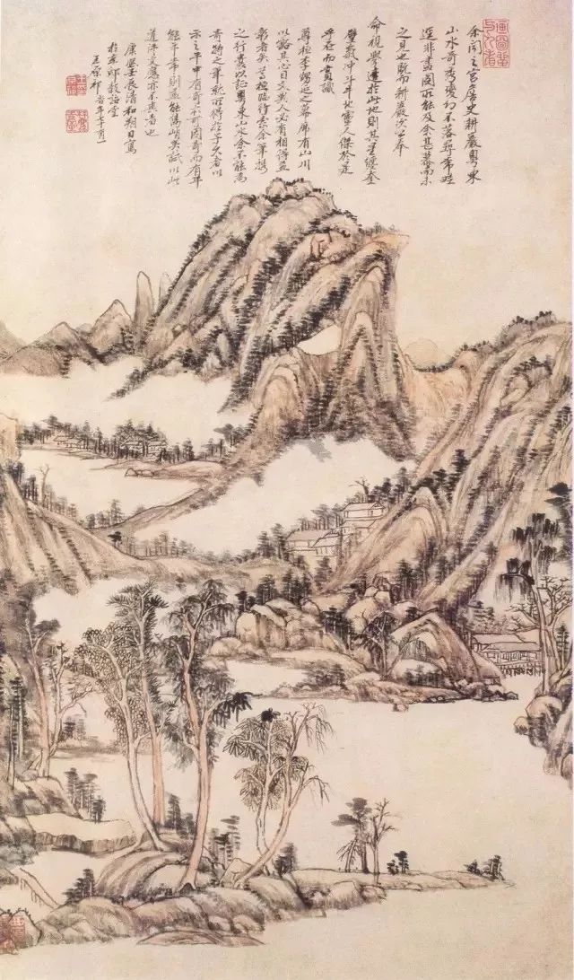 "清代四王"山水画:集古大成,笔墨高峰