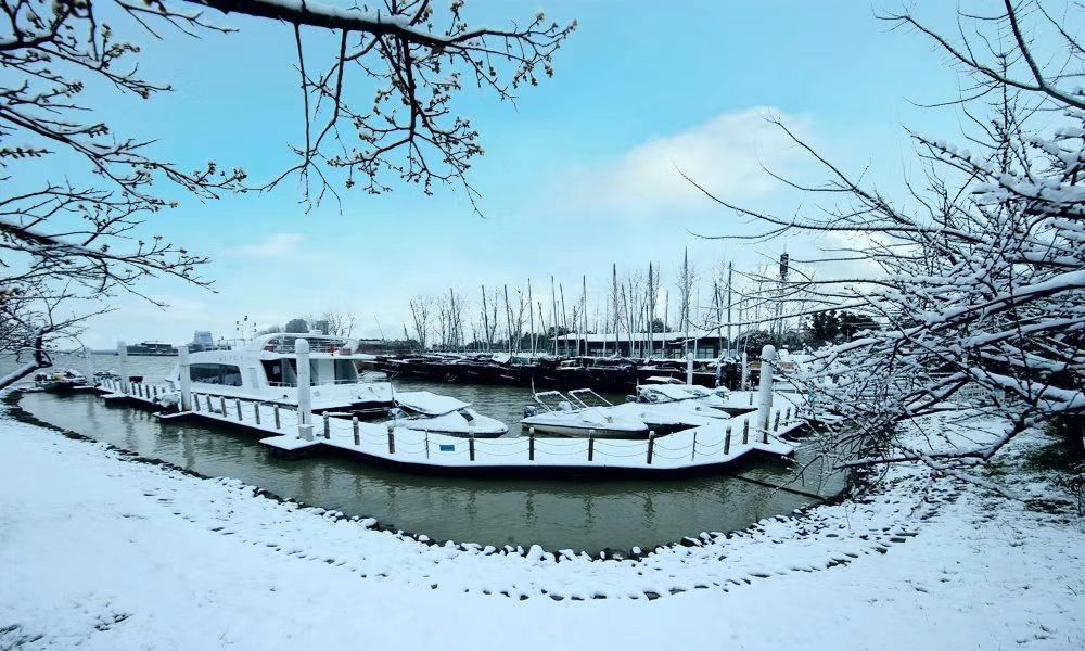 太湖雪景,一大波美照来袭