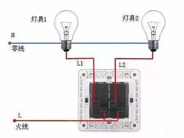 电工必备|家庭电路控制系统大全,开关控制电路大全