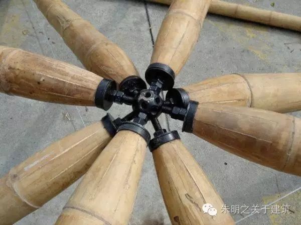 施工技术《竹结构建筑的捆绑及节点处理》