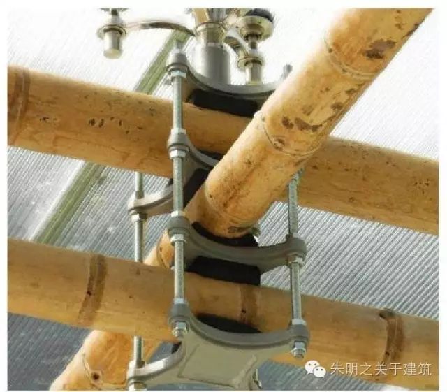 施工技术《竹结构建筑的捆绑及节点处理》
