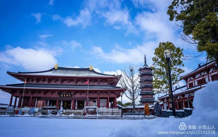 【惊艳】我见过泰兴最美的雪景——庆云禅寺冬韵