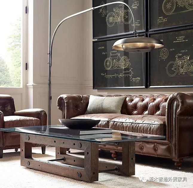 沙发之母:切斯特菲尔德沙发chesterfield sofa「外贸家具」