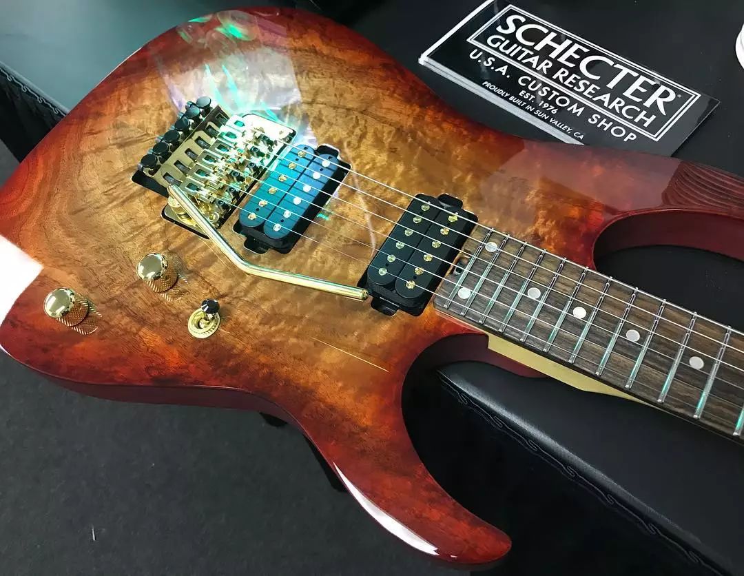 【直击2018namm show】schecter 2018 usa custom shop 美图大赏!