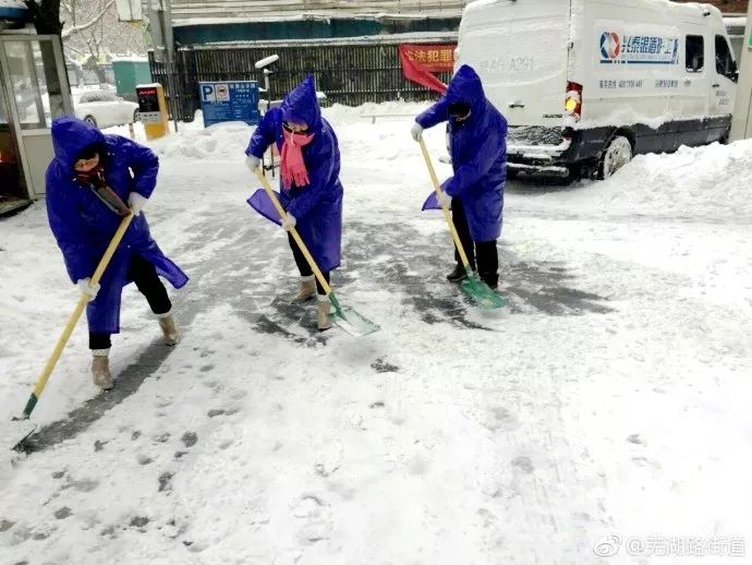 【全员参与·铲雪除冰】雪再美,我们也不留你!